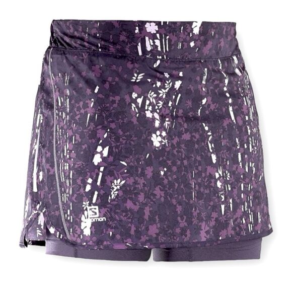 Salomon Purple Agile Skort Size XL - Picture 1 of 16
